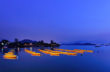 Image showing Seascape and boat