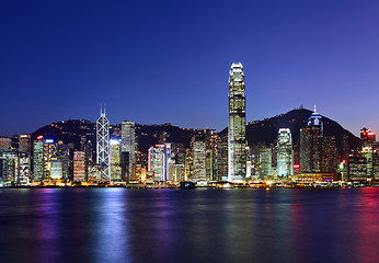 Image showing Hong Kong skyline