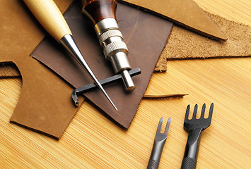 Image showing Leathercraft tool