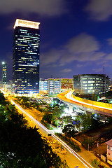 Image showing Cityscape at night