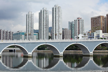 Image showing Residential district in Hong Kong