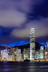 Image showing Hong Kong at night