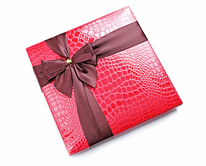 Image showing Red gift box