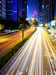 Image showing Busy traffic in city