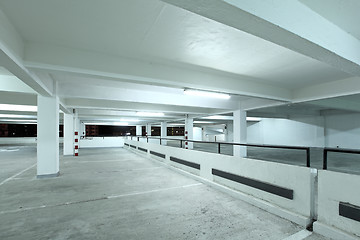 Image showing Interior of parking lot