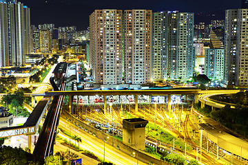 Image showing Hong Kong downtown