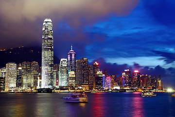 Image showing Hong Kong downtown