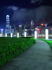 Image showing Hong Kong skyline