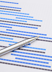 Image showing Gantt chart