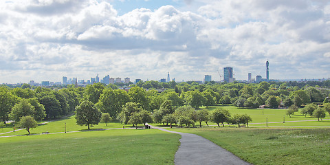 Image showing Primrose Hill London