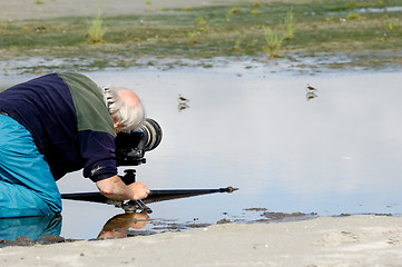 Image showing Professional photographer