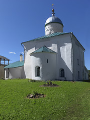 Image showing Nikolskaya church of Izborsk fortress