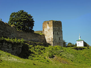 Image showing Izborsk Fortress, Russia