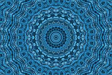 Image showing Abstract blue background