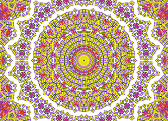 Image showing Bright abstract pattern