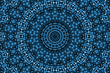 Image showing Blue background with abstract pattern