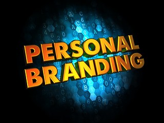 Image showing Personal Branding Concept on Digital Background.