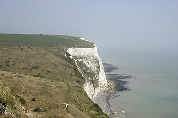 Image showing White cliffs of Dover