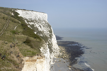 Image showing White cliffs of Dover