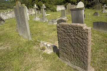 Image showing Gravestones