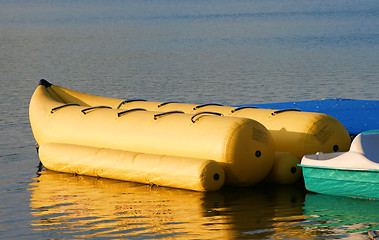 Image showing banana boat