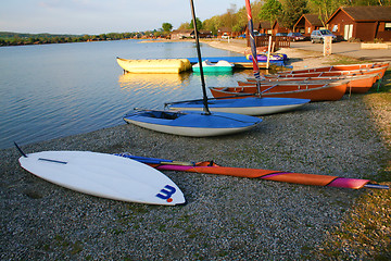 Image showing sailing boats