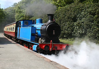 Image showing steam locomotive