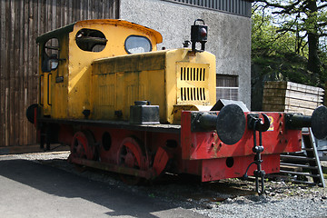 Image showing small shunter train