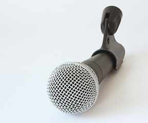 Image showing microphone in its holder