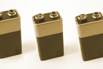 Image showing pp3 batteries