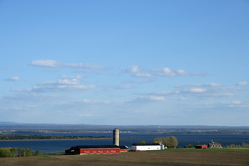 Image showing Farmland - rural landscape