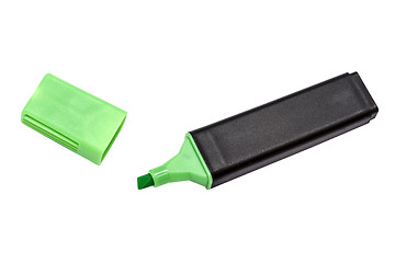 Image showing Green highlighter 