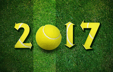 Image showing Happy New sport year