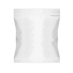 Image showing White Blank Foil Food Bag