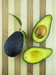 Image showing Black Ripe Avocados