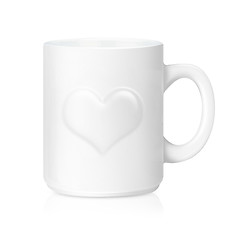 Image showing White ceramic mug