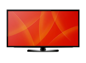 Image showing LCD tv screen