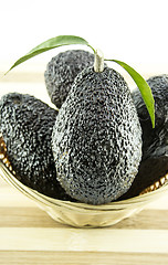 Image showing Black Ripe Avocados