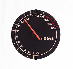 Image showing Isolated motor tachometer