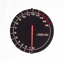 Image showing Isolated motor tachometer