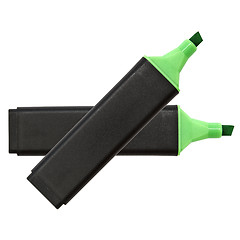 Image showing Green highlighter