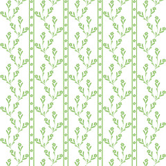 Image showing seamless floral pattern