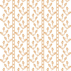 Image showing seamless floral pattern