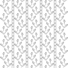 Image showing seamless floral pattern