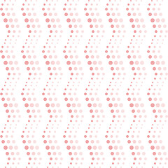 Image showing Seamless wavy dots pattern