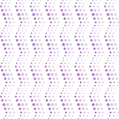 Image showing Seamless wavy dots pattern