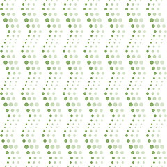 Image showing Seamless wavy dots pattern