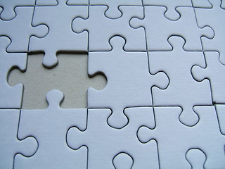 Image showing Lonely puzzle