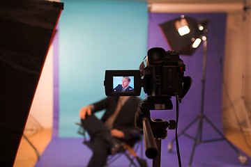 Image showing man in studio