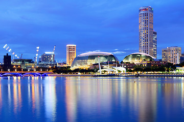 Image showing Singapore night